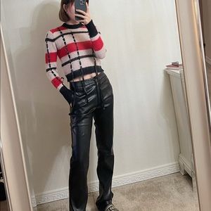 NWOT 3.1 Phillip Lim Mohair Wool Multicolor Sweater